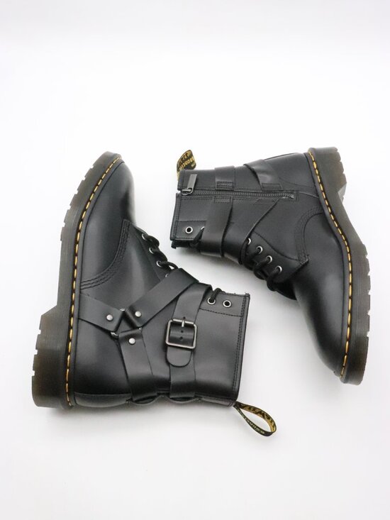 New Doc Dr Martens Cristofor Men\'s 11 Women\'s 12 Black Leather Harness Boots main image 2
